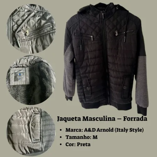 Casaco preto M