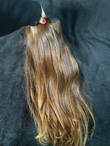 Mega Hair Humano Vietnamita 60 cm - Aproximadamente 120 g - Pouco Uso