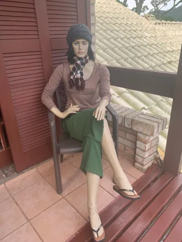 Linda manequim