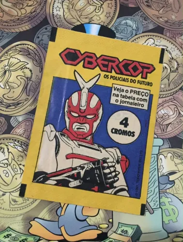 PACOTE DE FIGURINHA LACRADO CYBERCOP
