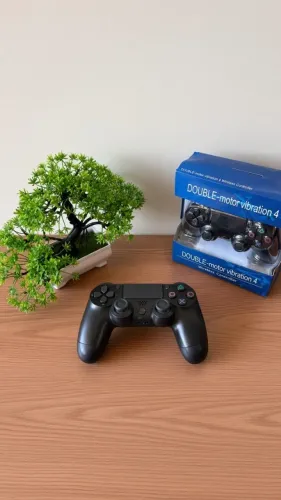 Controle PS4 Sem Fio Camuflado + Cabo