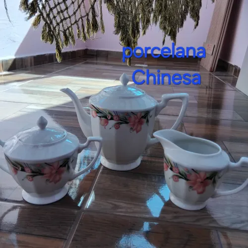 Trio porcelana chinesa