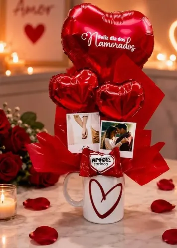 Kit Caneca especial namorados