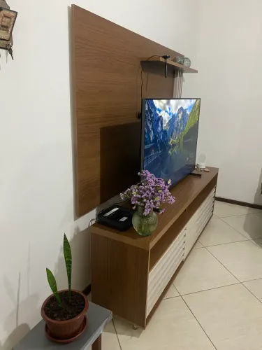 Rack com painel 