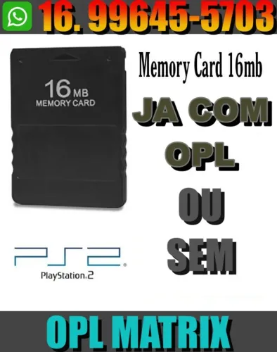 Memory Card 16MB Para PS2 Playstation 2