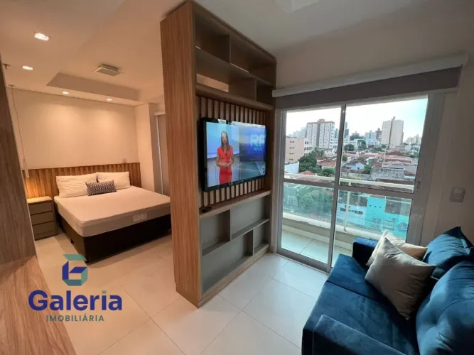 Apartamento Studio mobiliado com 1 quarto para alugar, 36m² - Vila Seixas