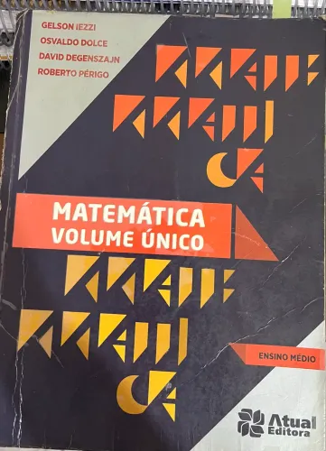 Livro Matemática - Gelson Iezzy