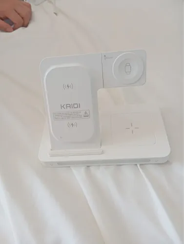 Carregador Sem Fio 3 em 1 Kaidi (Indução)