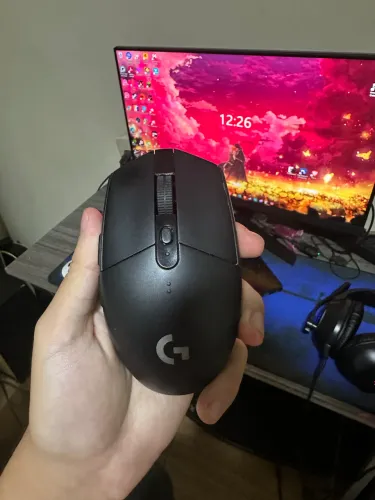 Mouse Gamer Logitech g305 Sem fio Usado por pouco tempo 