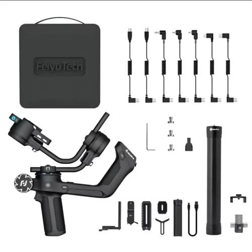 Gimbal FeiyuTech Scorp 2 Kit Com Maleta de transporte 