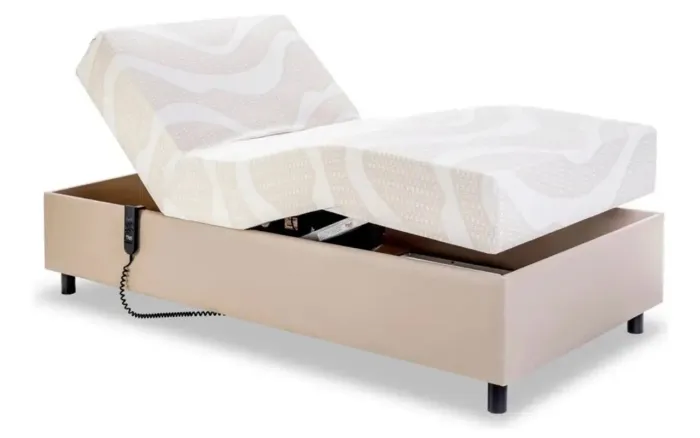 Cama motorizada Century Bege