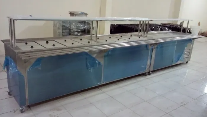 BUFFET INOX REFRIGERADO ANUNCIO REF: 1000MM 