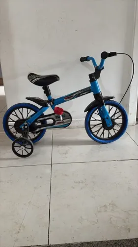 bicicleta infantil Nathor Aro 12 Veloz azul