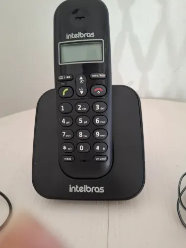 Telefone Sem Fio Intelbras TS 3110 Preto.