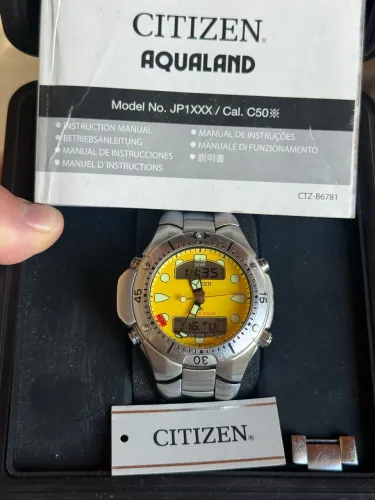 Citizen jp1060 canário 