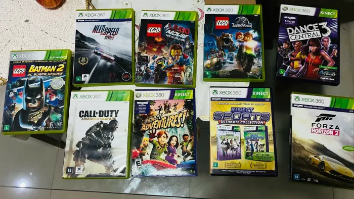 JOGOS ORIGINAIS DE XBOX 360 - USADO