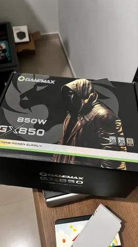 Fonte Gamemax GX850 Pro 850W 80 Plus Gold Full Modular
