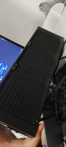 Intel i5 12400f + placa mãe aorus b760 elite ddr5 + watercooler cooler master 360