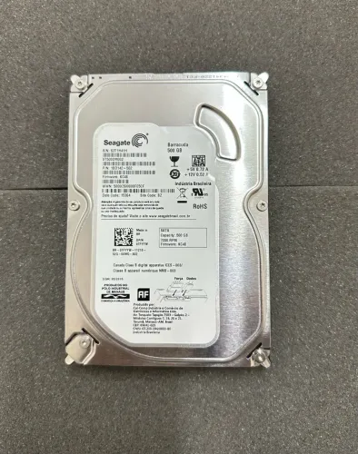 HDD Seagate Barracuda 500GB DVR E PC SATA III 3,5 7200RPM
