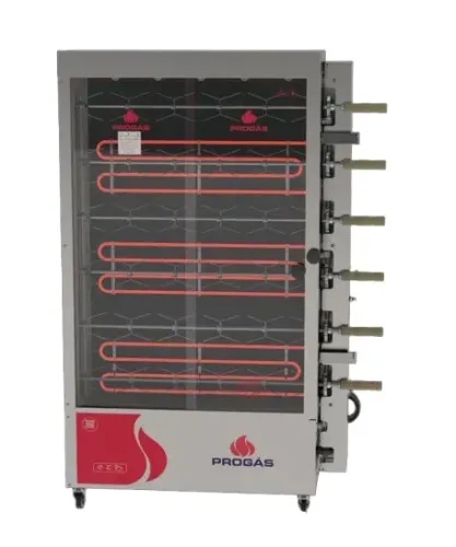 Frangueira Elétrica Para 30 Frangos 220V Trifásico PR-631 E Progás
