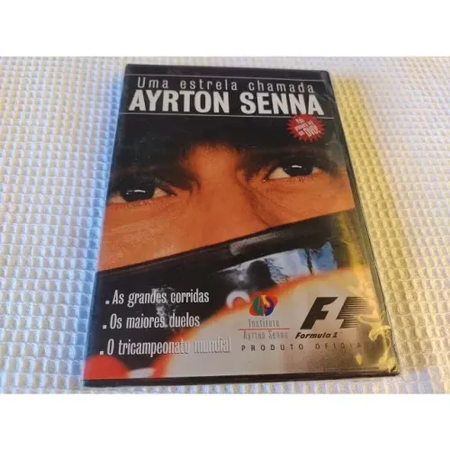 Ayrton Senna - Uma Estrela Chamada Ayrton Senna DVD Documentário Lacrado