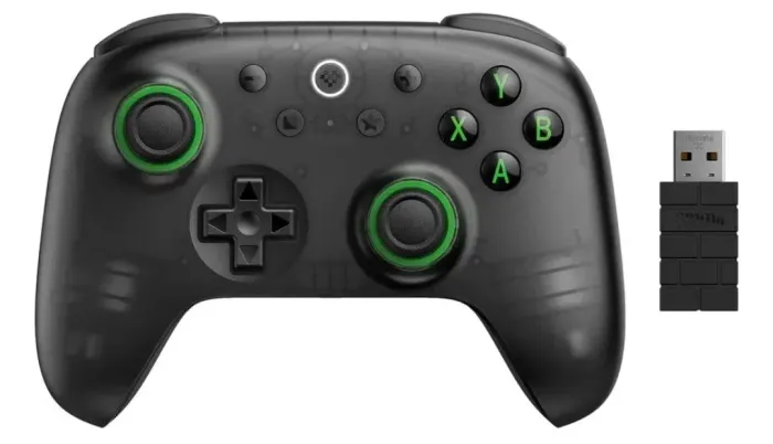 Controle Gamer 8bitdo Ultimate 2c Preto, Bluetooth/wireless Preto/transparente