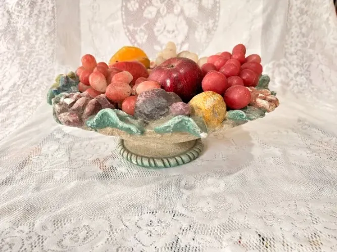 Fruteira de Frutas Artificiais - Antiguidade