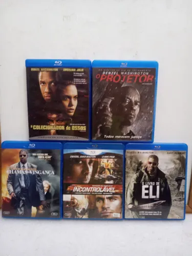 Coleção O Colecionador de Ossos - Denzel Washington originais