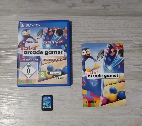 Psvita - Best of Arcade Games Raro Europeu Jogo Psvita 