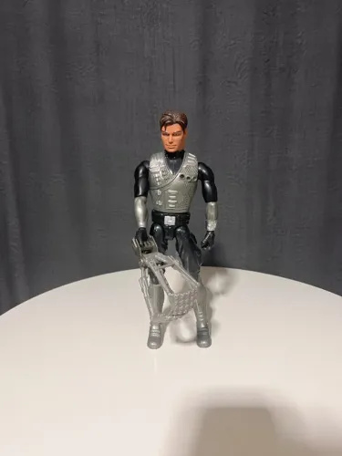 Boneco Max Steel com garra vintage ano 2009 Mattel
