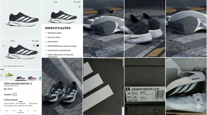 Adidas Adizero Boston 13 Perfomance  N°44 | Na Caixa 0KM |