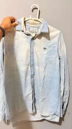 Camisa Lacoste estonada Jeans