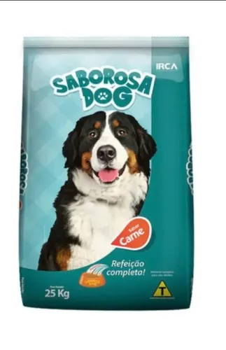 RAÇÃO SABOROSA  IRCA 25 KG