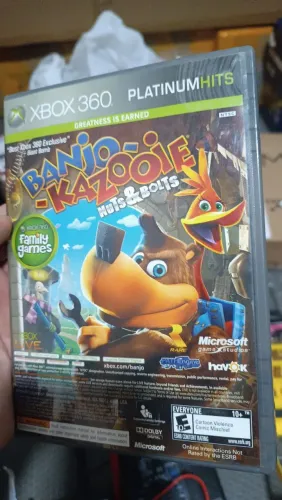 Jogos Originais Xbox 360 - Banjo-Kazooie e Viva Piñata