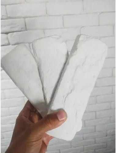 M² Placa 3d modelos variados em gesso ; Tijolinho 3d em Gesso ; Ripado em gesso M²