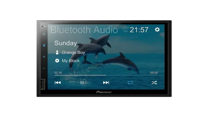Multimídia Pioneer DMH-145BR 6.8? Bluetooth USB Som Premium ?