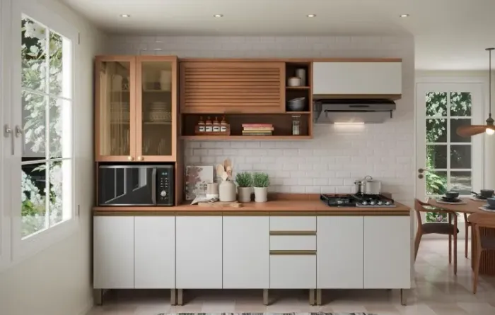 Kit Cozinha completa Macadâmia  Telasul