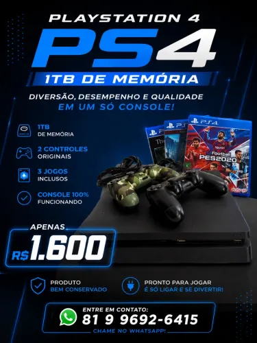 Vendo PS4 zap 81 9 *