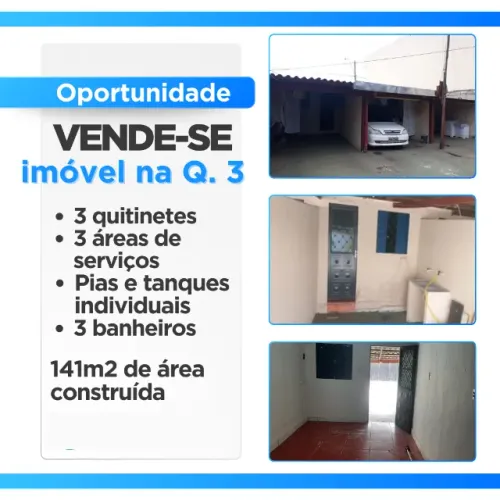Lote escriturado na Quadra 03 Conj. J, SRL, Planaltina DF
