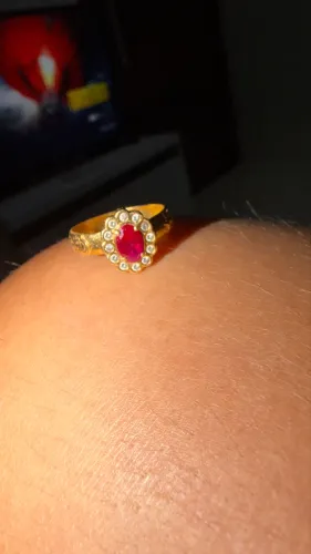 Anel de formatura de Direito em ouro 18K 