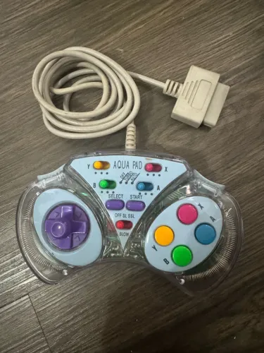 Controle Aqua Pad Super Nintendo