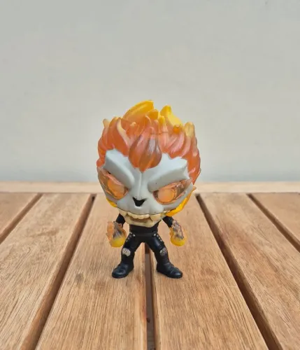 Funko Pop Motoqueiro Fantasma (Ghost Rider)