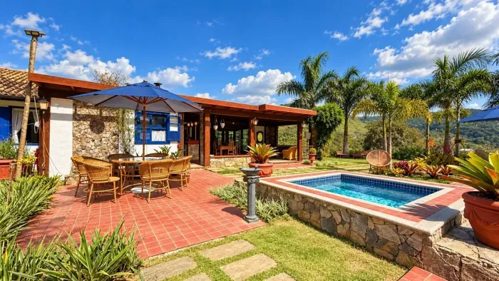 Casa espetacular com 4 dormitórios à venda por R$ 3.800.000 - Secretário - Petrópolis/RJ