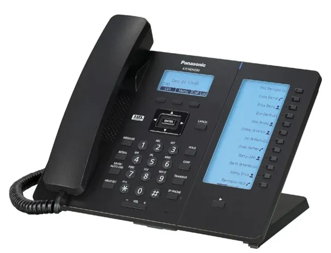 Telefone IP Panasonic novo 