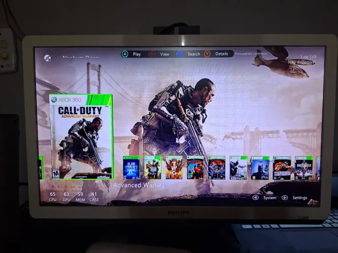 Hd com jogos Xbox 360
