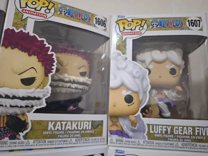 Funko pop - One Piece - Luffy gear 5 & Katakuri