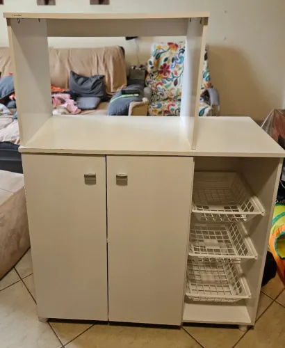 Armário de cozinha para Forno e Micro-ondas com fruteira - Retirar próximo ao Butantã