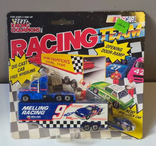 Miniatura Carreta Nascar Team Transporter Melling Racing 1/87