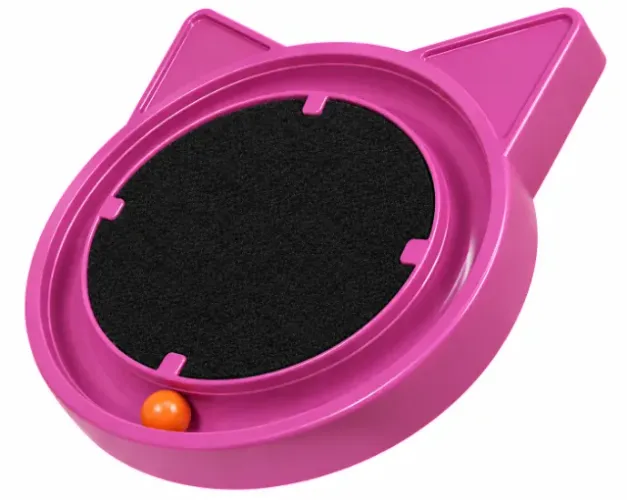 Super Cat Relax Furacao Pet Pop Black Arranhador Brinquedo - Rosa