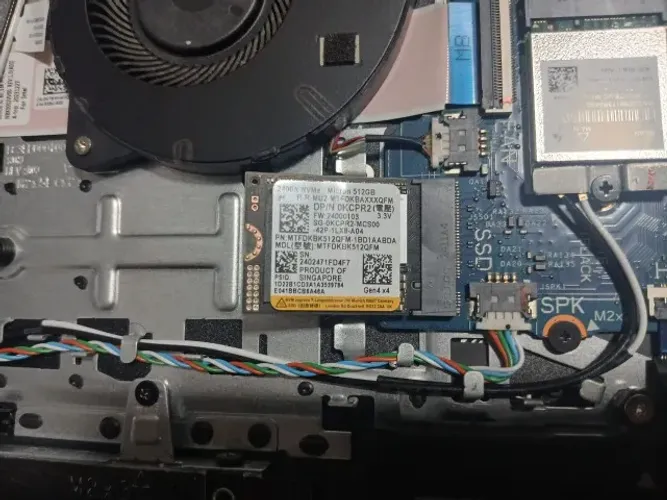 SSD NVMe Micron 512GB M.2 2230 - PCIe Gen4 x4
